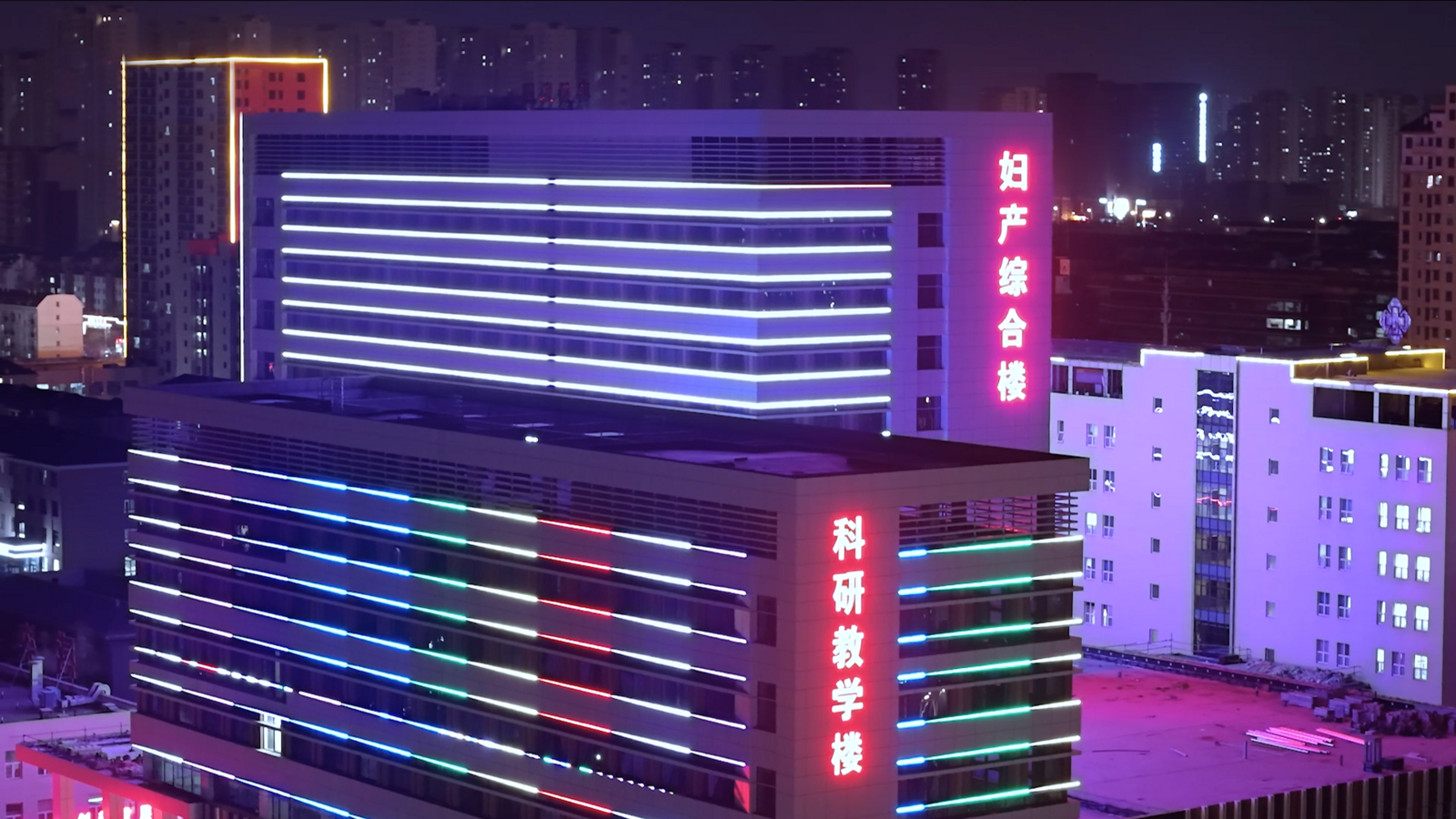 逐渐开启“亮灯”模式 6月竣工！宁夏妇女儿童医院项目建设拉满进度条