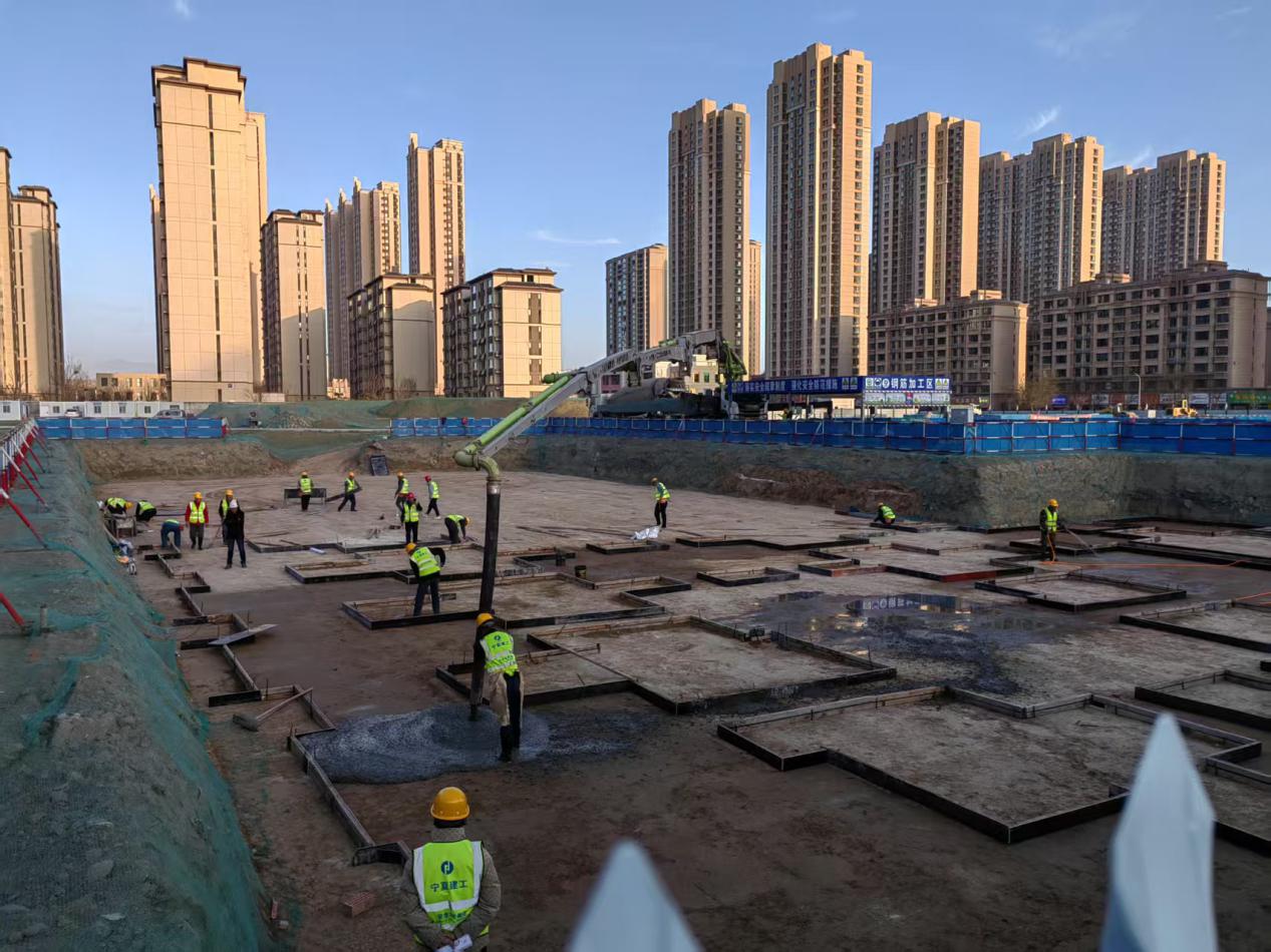 稳增长促发展攻坚年行动丨抢抓“春”机，大干快上——宁夏建工六分公司各项目奏响春季施工“奋进曲”